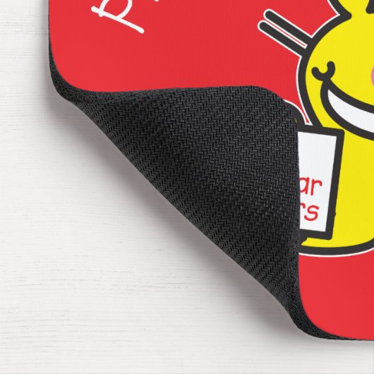 Stapeln Sie bitte Geschenke hier Mousepad (Ecke)