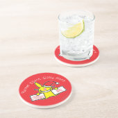 Stapeln Sie bitte Geschenke hier Untersetzer (Seite)