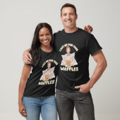 Stapeln Sie sie hoch Waffel Brunch Spaß T-Shirt (Unisex)