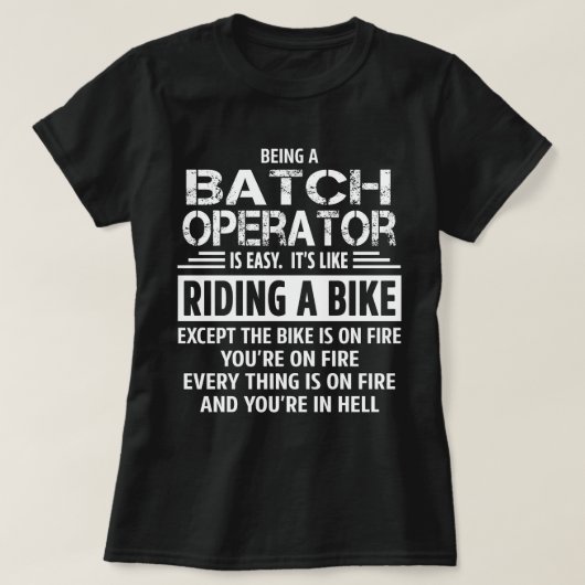 Stapeloperator T-Shirt (Design vorne)