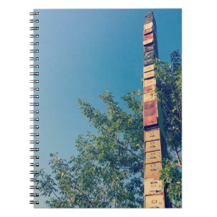 Stapelschränke in Burlington-Vermont Notizblock