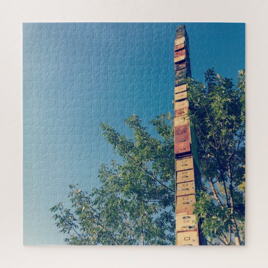 Stapelschränke in Burlington-Vermont Puzzle (Vertikal)