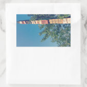 Stapelschränke in Burlington-Vermont Rechteckiger Aufkleber (Tasche)