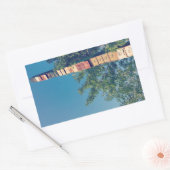 Stapelschränke in Burlington-Vermont Rechteckiger Aufkleber (Umschlag)