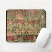 Stapelteppich, der Pferde und Reiter darstellt Mousepad (Mit Mouse)