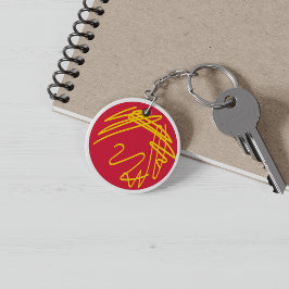 Staph aureus und Salmonella typhi Kultur Schlüsselanhänger