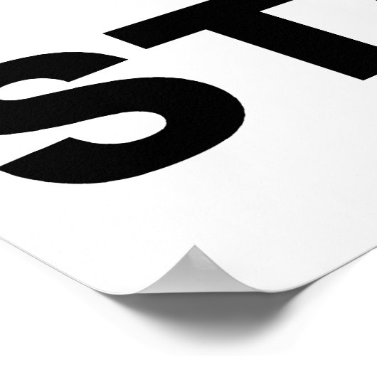 Staph nur (Bacteria Prokaryote) Poster (Ecke)