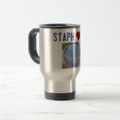 StaphyloLiebe ich Reise-Tasse Reisebecher (Vorderseite Links)