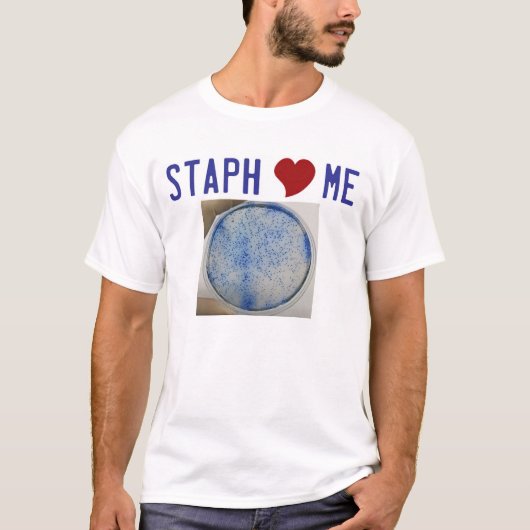 StaphyloLiebe ich T-Shirt (Vorderseite)