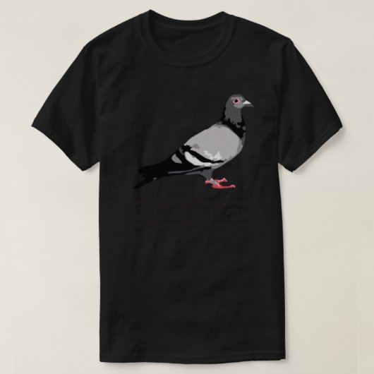 Staple Pigeon Sticker.png T-Shirt (Design vorne)