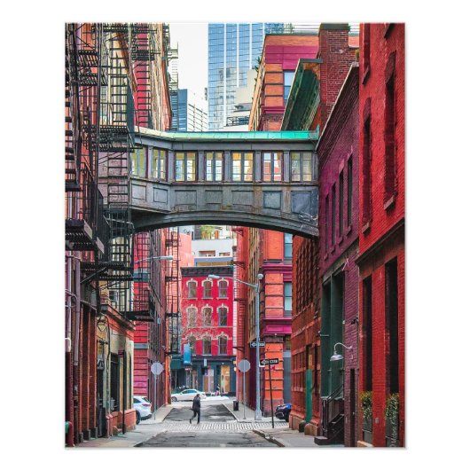 Staple Street Bridge Fotodruck (Vorne)