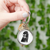 Stapler mit Googly Eyes Schlüsselanhänger (Hand)