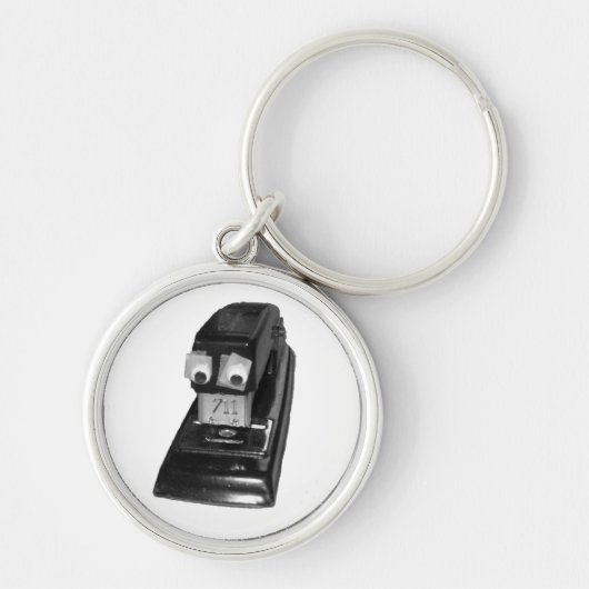 Stapler mit Googly Eyes Schlüsselanhänger (Vorne)