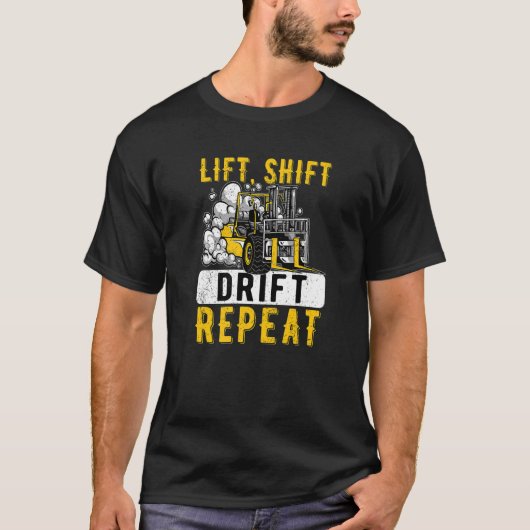 Stapler-Stapler-Forkstac des Staplers T-Shirt (Vorderseite)