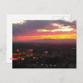 Staples Center Postkarte | Schöne Sonnenuntergänge (Vorne/Hinten)