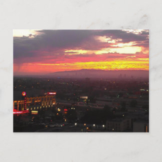 Staples Center Postkarte | Schöne Sonnenuntergänge