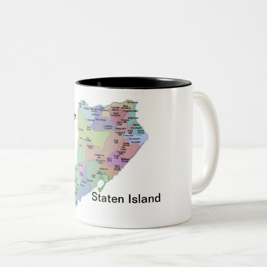 Stapleton, Staten Island ~ zwei tonen Tasse (VorderseiteRechts)