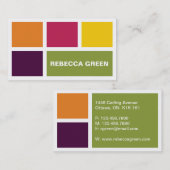 Staplungsblöcke - Art B Visitenkarte (Vorne/Hinten)