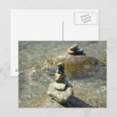 Staplungsfelsen-Postkarte Postkarte (Vorne/Hinten)