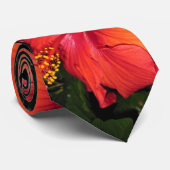 StaplungsHibiskus-Krawatte Krawatte (Gerollt)