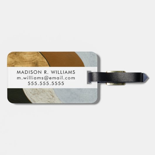 Staplungsmünzen II Gepäckanhänger (Rückseite horizontal)