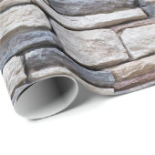 Staplungssteinwand Geschenkpapier (Rolleneckpunkt)