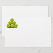 StaplungsTennisbälle Briefpapier (Vorne/Hinten)