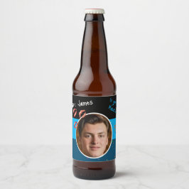 Staq Do Bucks Party Bachelor trinkt Bierflaschenetikett