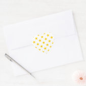 Star 1 Freesia Herz-Aufkleber (Umschlag)