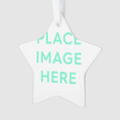 Star Acrylic Ornament (Vorderseite)
