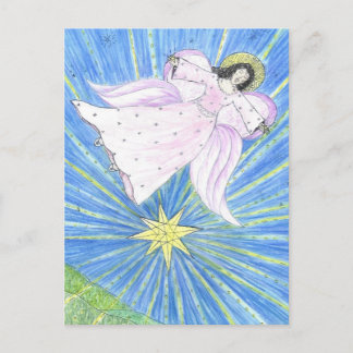 Star Angel Postkarte