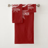 Star Asslete (Avid Indoorsman) Badetuch-Set Badhandtuch Set (Insitu)