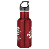 Star Asslete (Avid Indoorsman) Edelstahlflasche (Vorderseite)