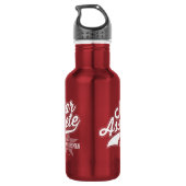 Star Asslete (Avid Indoorsman) Edelstahlflasche (Rückseite)