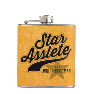 Star Asslete (Avid Indoorsman) Flachmann