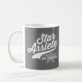 Star Asslete (Avid Indoorsman) Kaffeetasse (Links)
