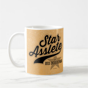 Star Asslete (Avid Indoorsman) Kaffeetasse