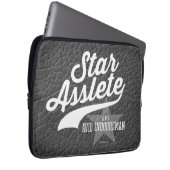 Star Asslete (Avid Indoorsman) Laptopschutzhülle (Vorne Rechts)