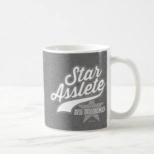 Star Asslete (begeisterter Drinnenmensch) Kaffeetasse