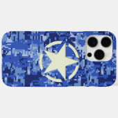 Star auf der Camouflage der Marine Case-Mate iPhone Hülle (Rückseite (Horizontal))