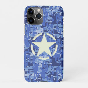 Star auf der Camouflage der Marine iPhone 11Pro Hülle