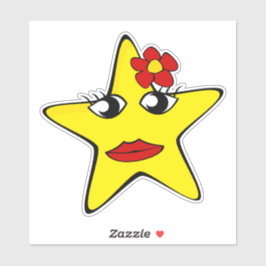 Star Aufkleber