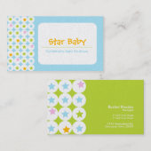 Star Baby Business Cards Visitenkarte (Vorne/Hinten)