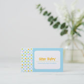 Star Baby Business Cards Visitenkarte (Stehend Vorderseite)