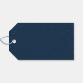 Star Baby Dusche Danke Geschenkanhänger (Rückseite Horizontal)