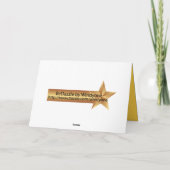 Star Baby Grußkarte 2 Karte (Rückseite)