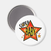 Star Baby Magnet (Vorderseite/Rückseite)