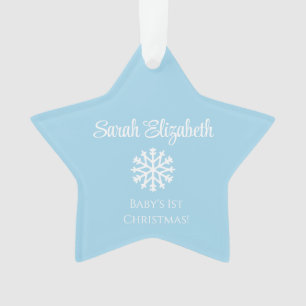 Star Baby's 1. Weihnachtsdekoration   Jede Farbe! Ornament