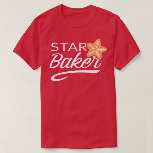 Star Baker Funny Cooking Master Bread Maker Baking T-Shirt (Design vorne)