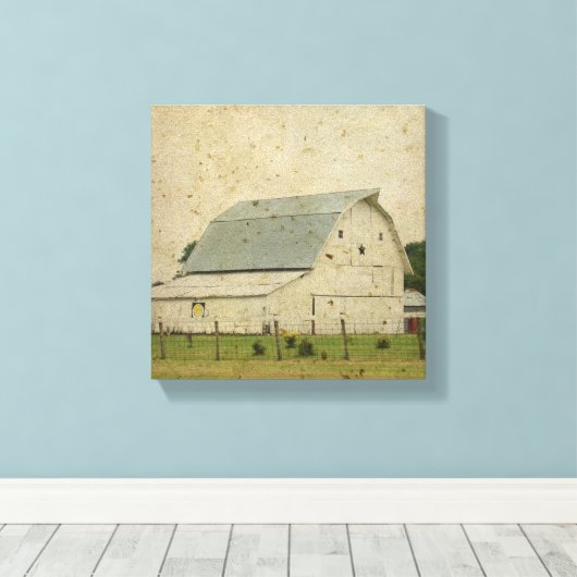 Star Barn Leinwanddruck (Insitu (Holzboden))